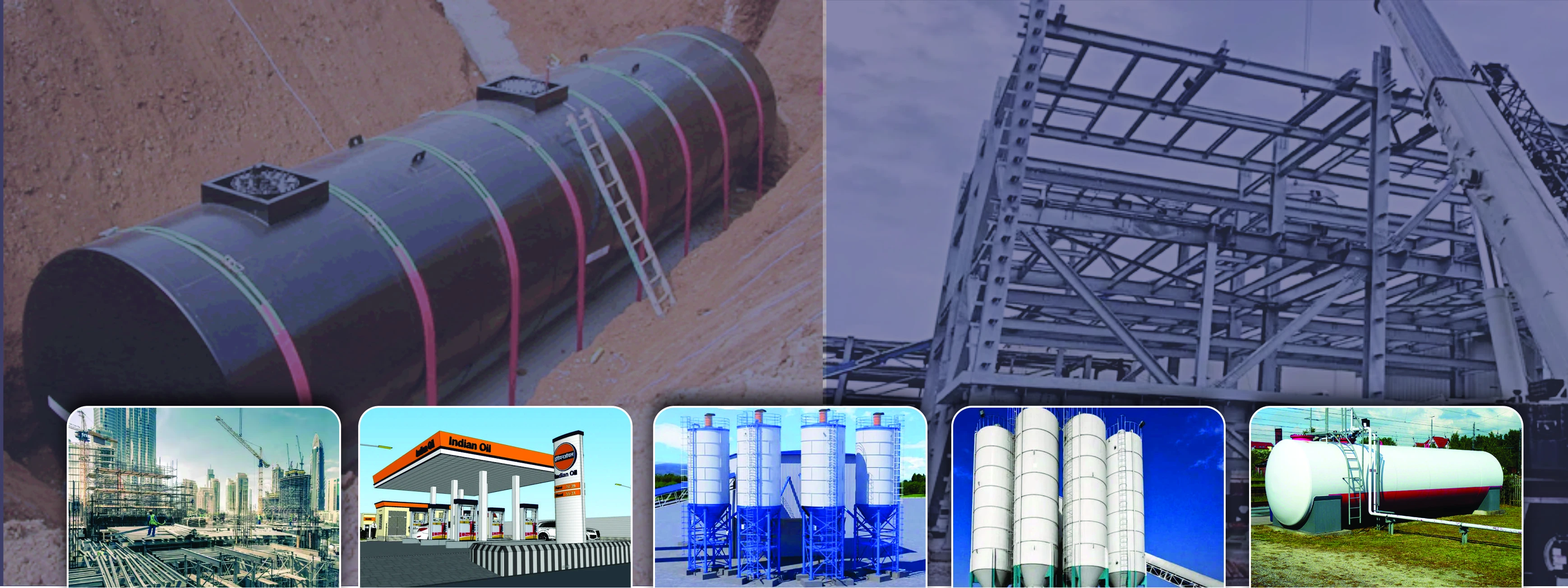 Maruti Fabtech Bhilai (C. G.) provide best services in cement storage silos