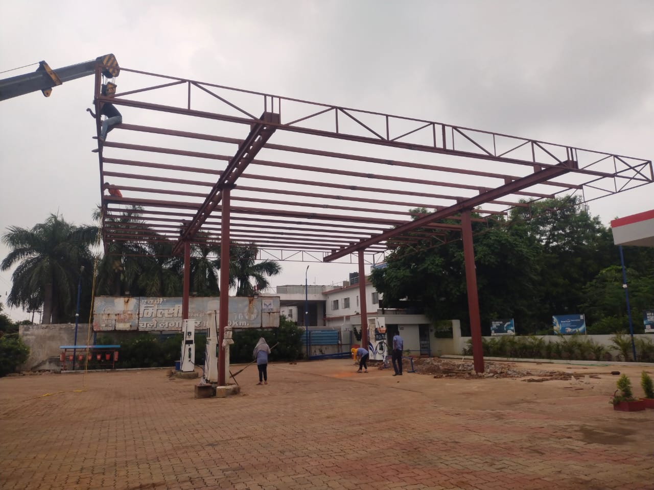 Maruti fabtech Canopy work